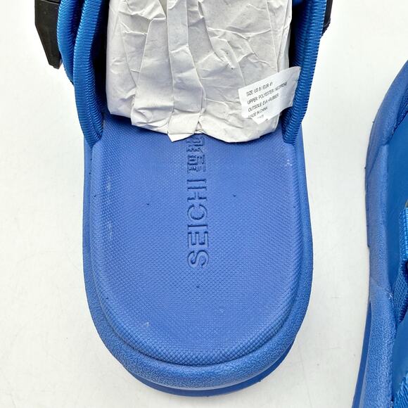 Seichi Mens Yoroi V2 Slide Sandals US 8 EU 41 Cobalt Blue NIB main image 8